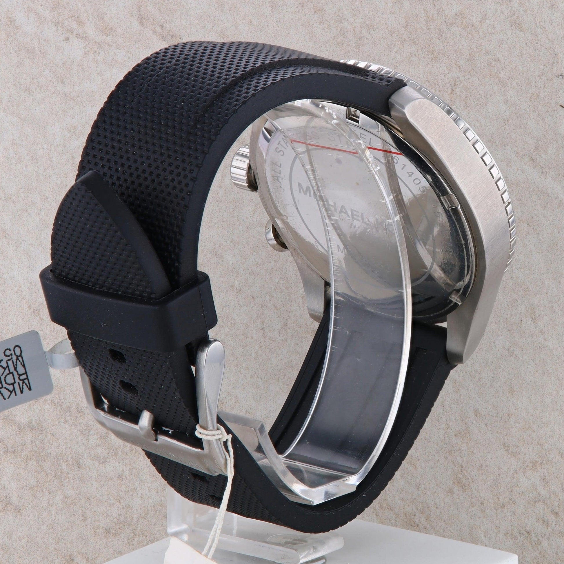 Michael Kors 'Richardson' Men's Stainless and Silicone Watch #MK8353