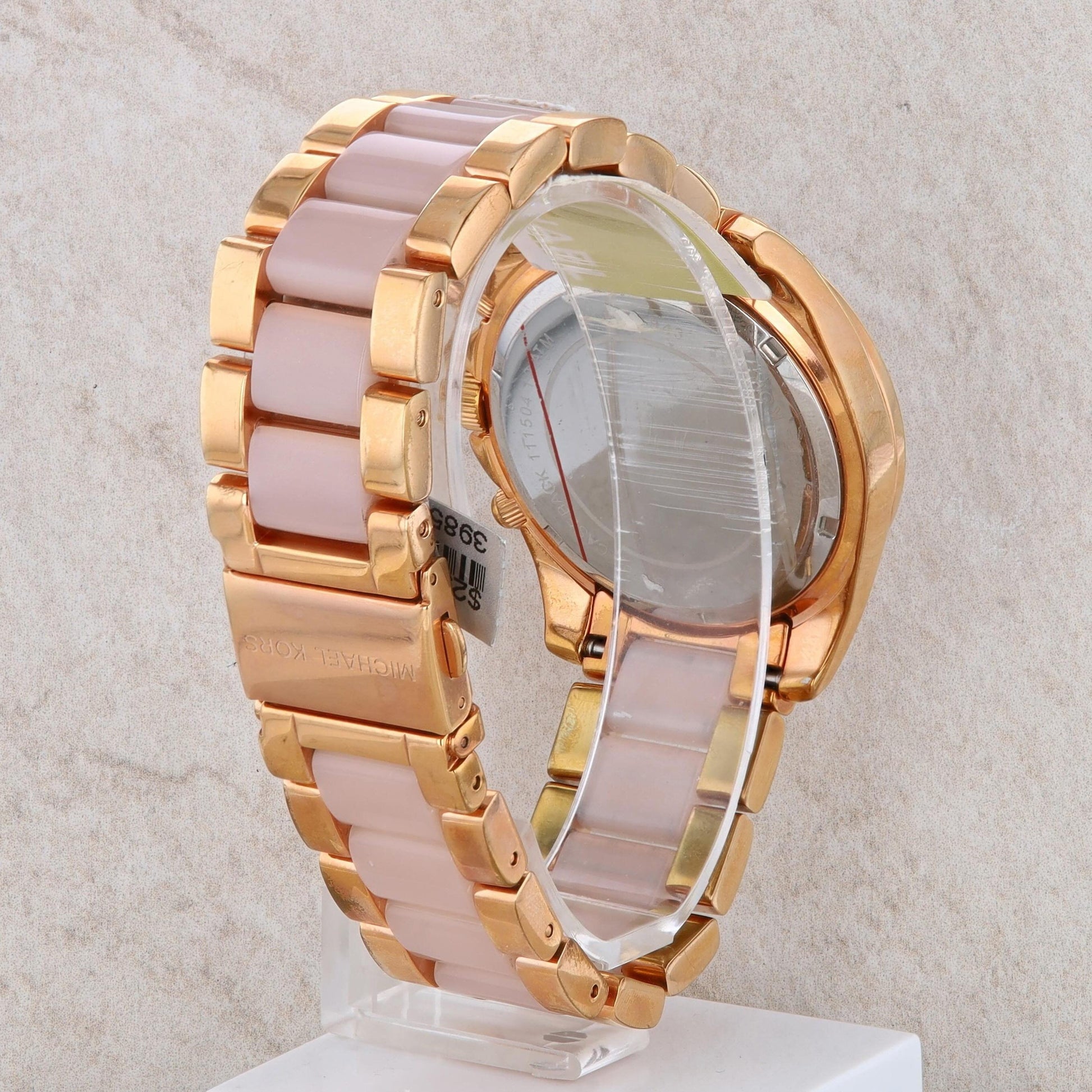 Michael Kors 'Ritz' Rose-Tone Acetate Ladies Watch #MK6493