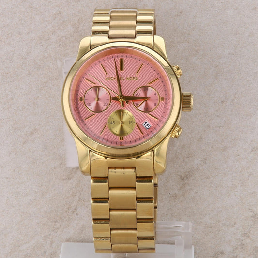 Michael Kors &#39;Runway&#39; Gold-Tone Ladies Watch #MK6161