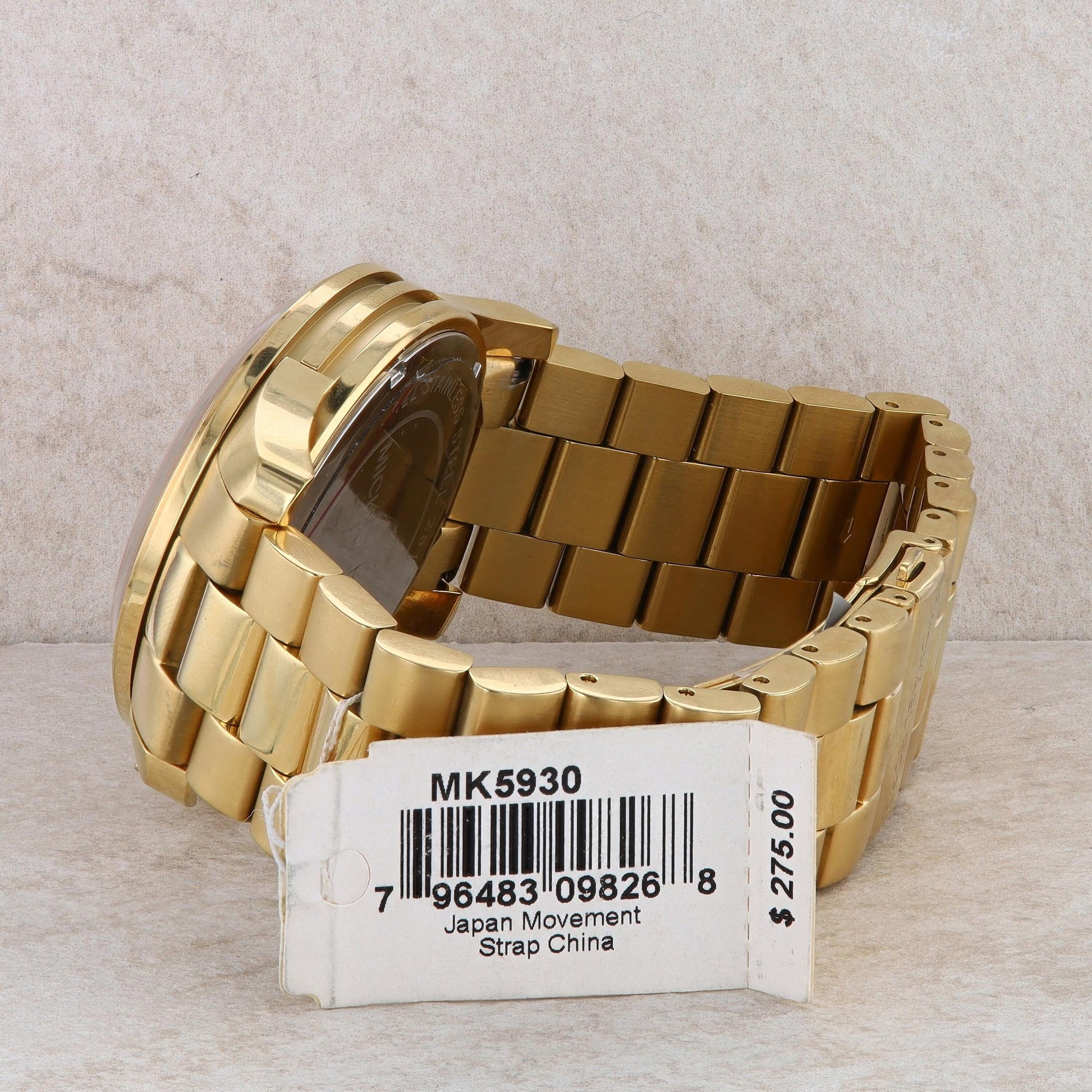 Michael Kors 'Runway' Ladies Gold-Tone Watch #MK5930