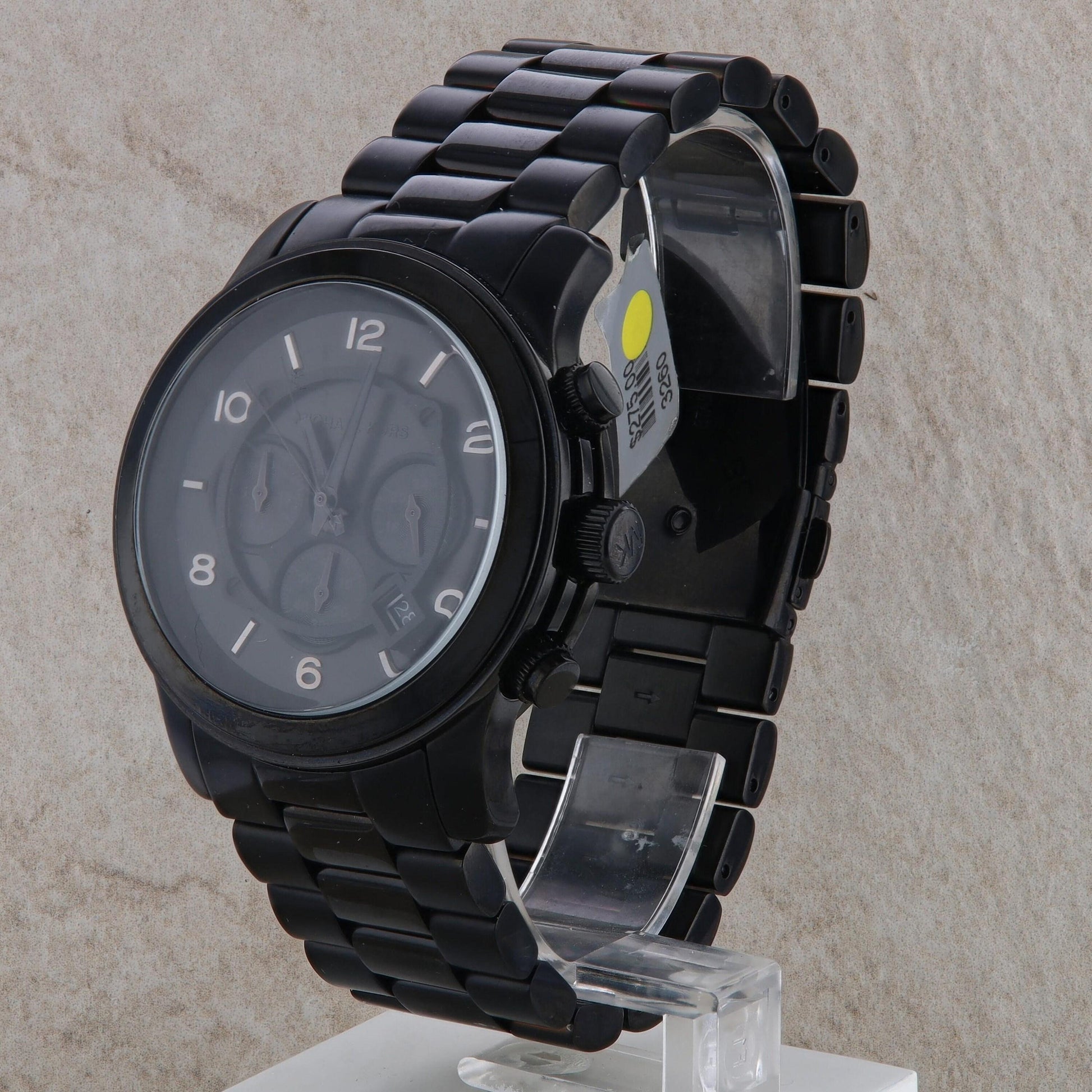 Michael Kors &#39;Runway&#39; Men&#39;s Black Watch #MK8157