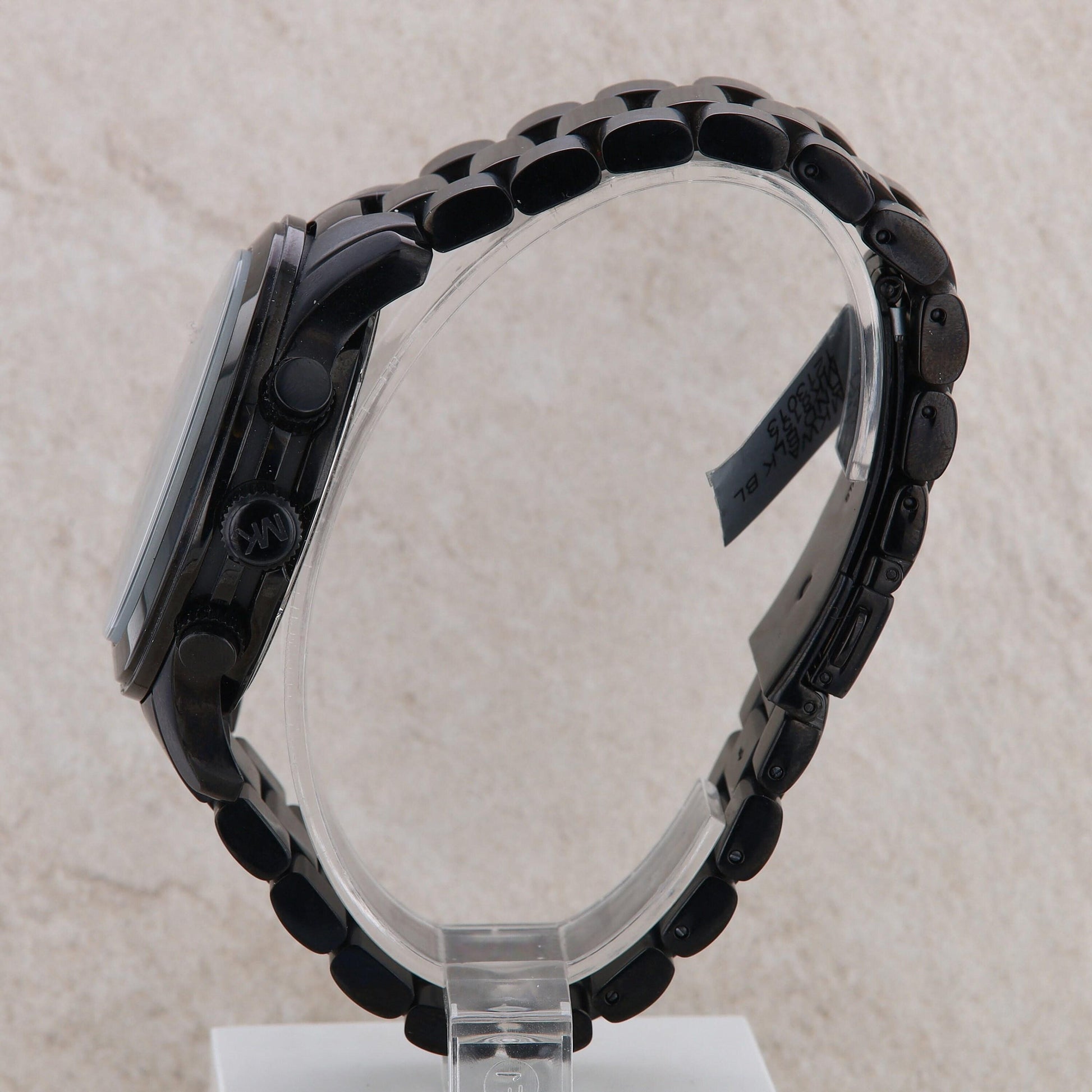 Michael Kors &#39;Runway&#39; Men&#39;s Black Watch #MK8157