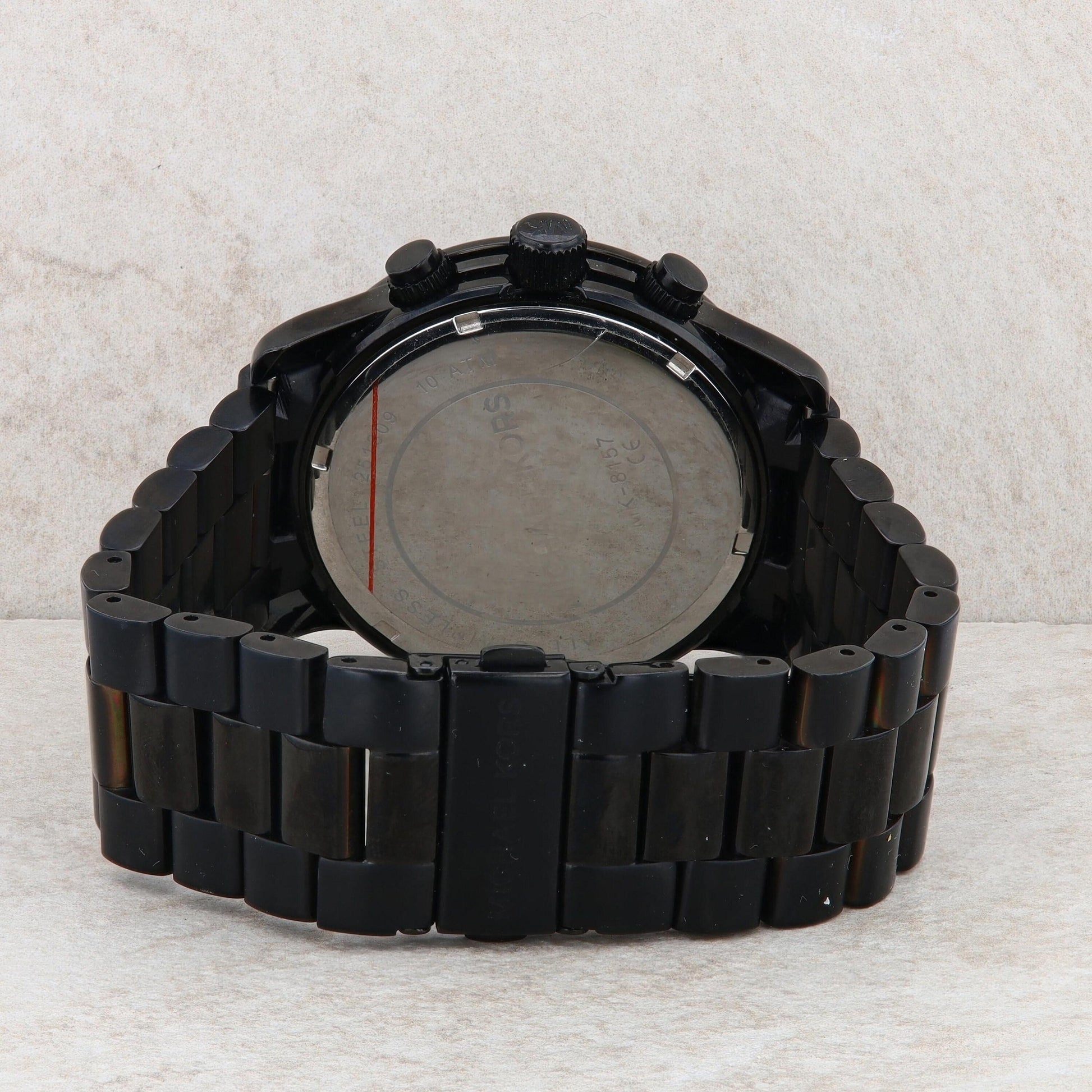 Michael Kors &#39;Runway&#39; Men&#39;s Black Watch #MK8157