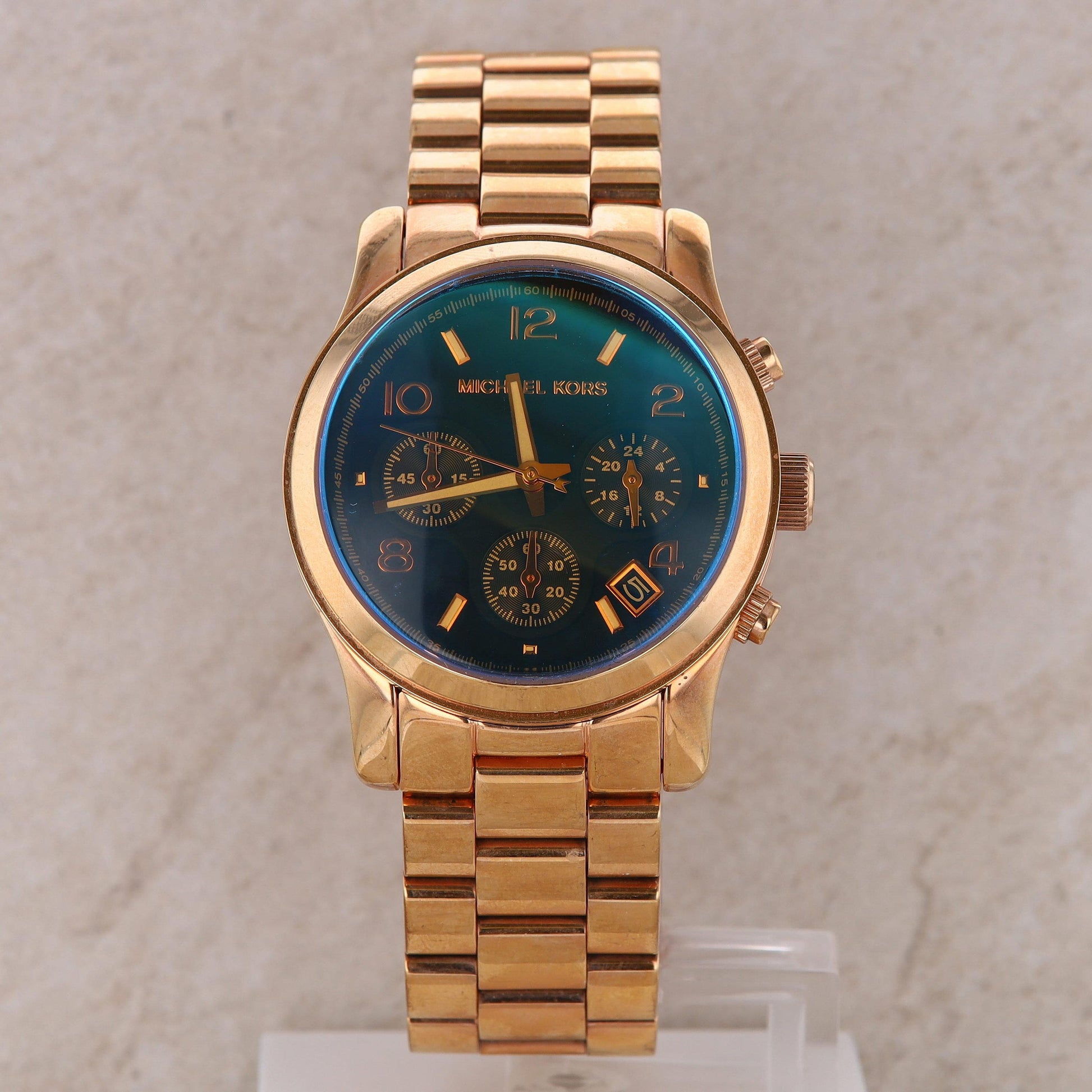 Michael Kors "Runway Iridescen" Gold-Tone Ladies Watch #MK5940