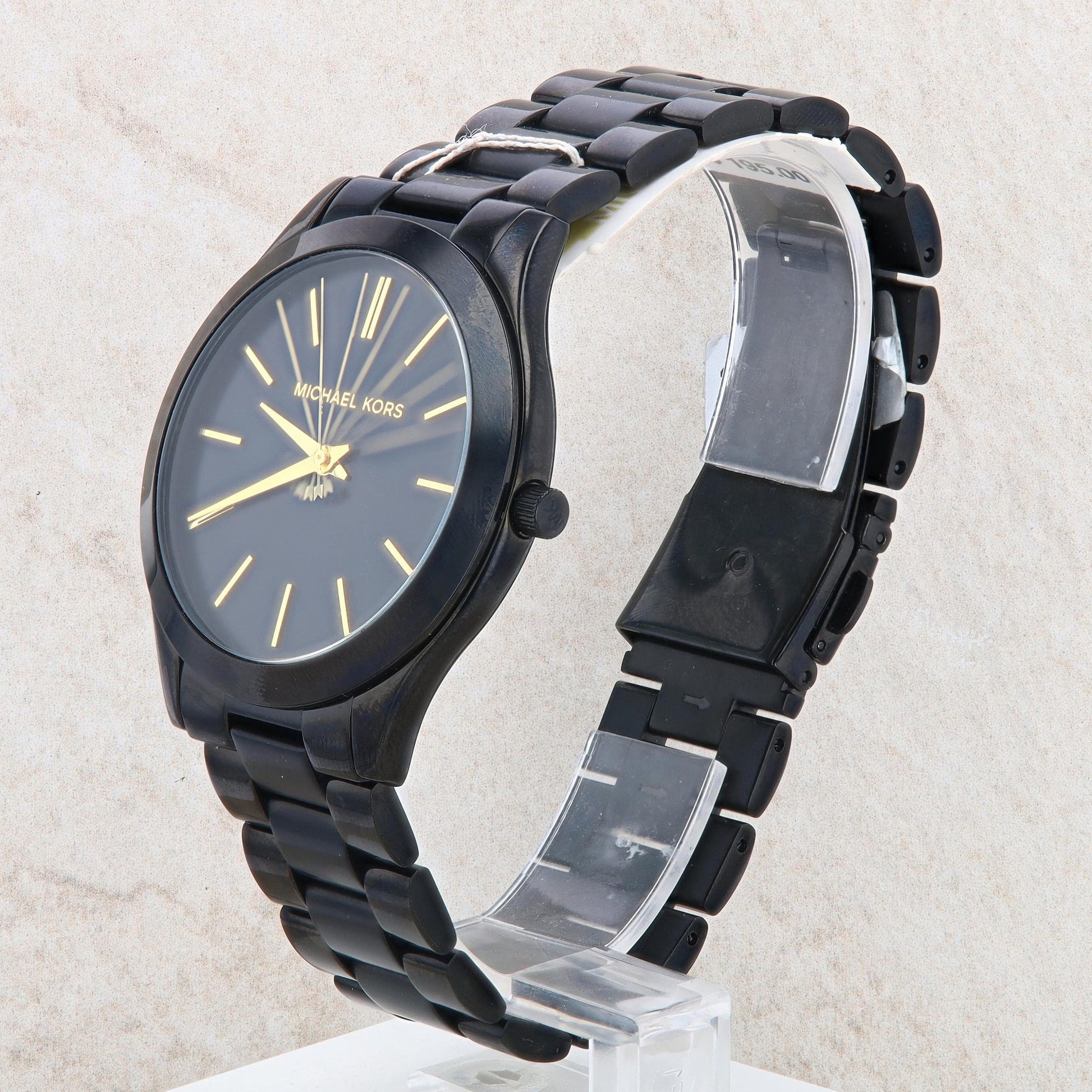 Michael Kors "Slim Runway" Black-Tone Ladies Watch #MK3221