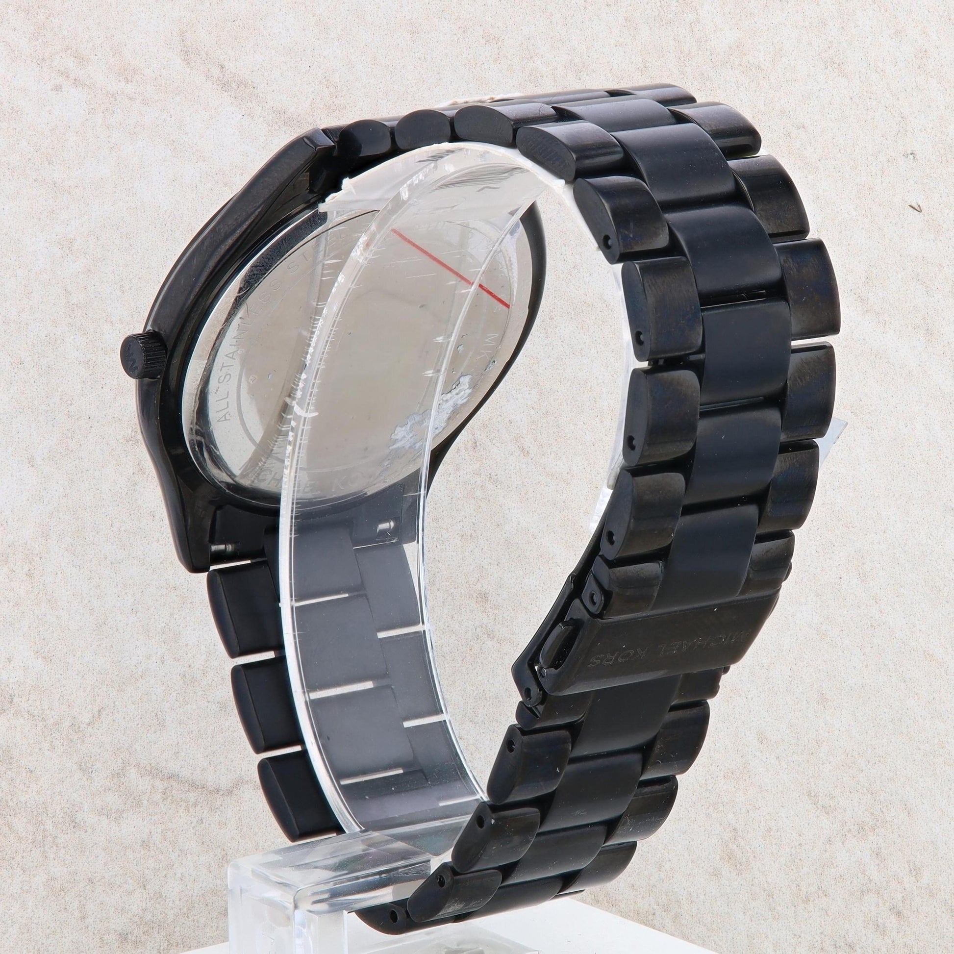 Michael Kors "Slim Runway" Black-Tone Ladies Watch #MK3221