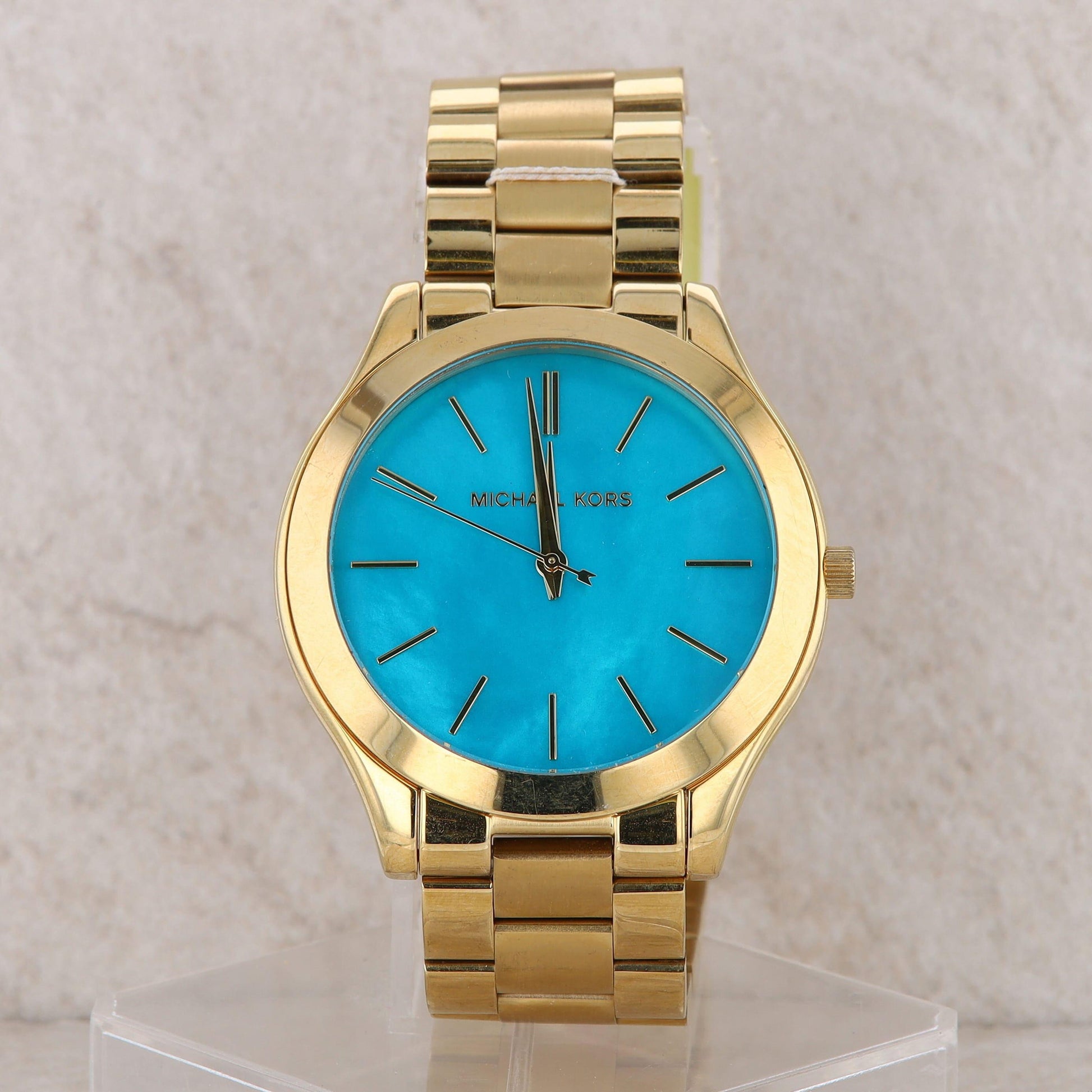 Michael Kors &#39;Slim Runway&#39; Ladies Gold-Tone Watch #MK3492