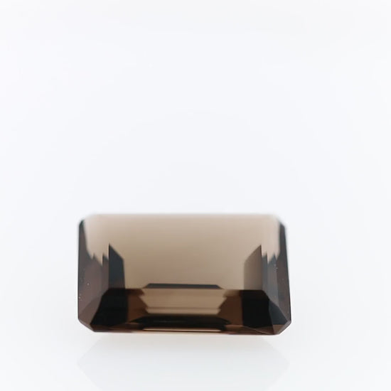 Smoky Quartz Topaz Emerald Cut 35.40ct Loose