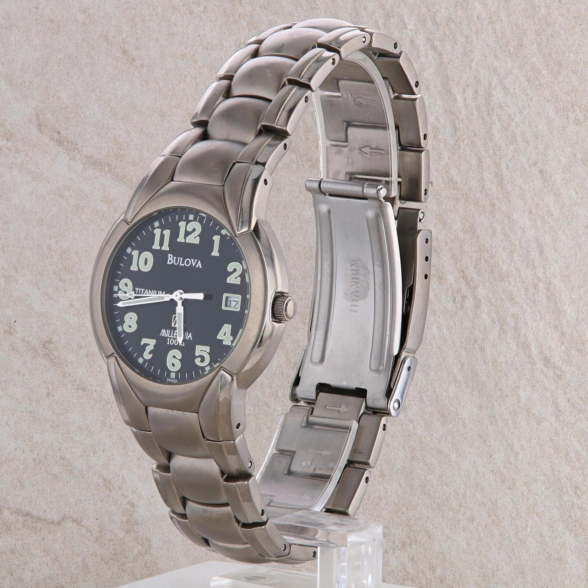 Titanium Bulova Men's Millennia Watch