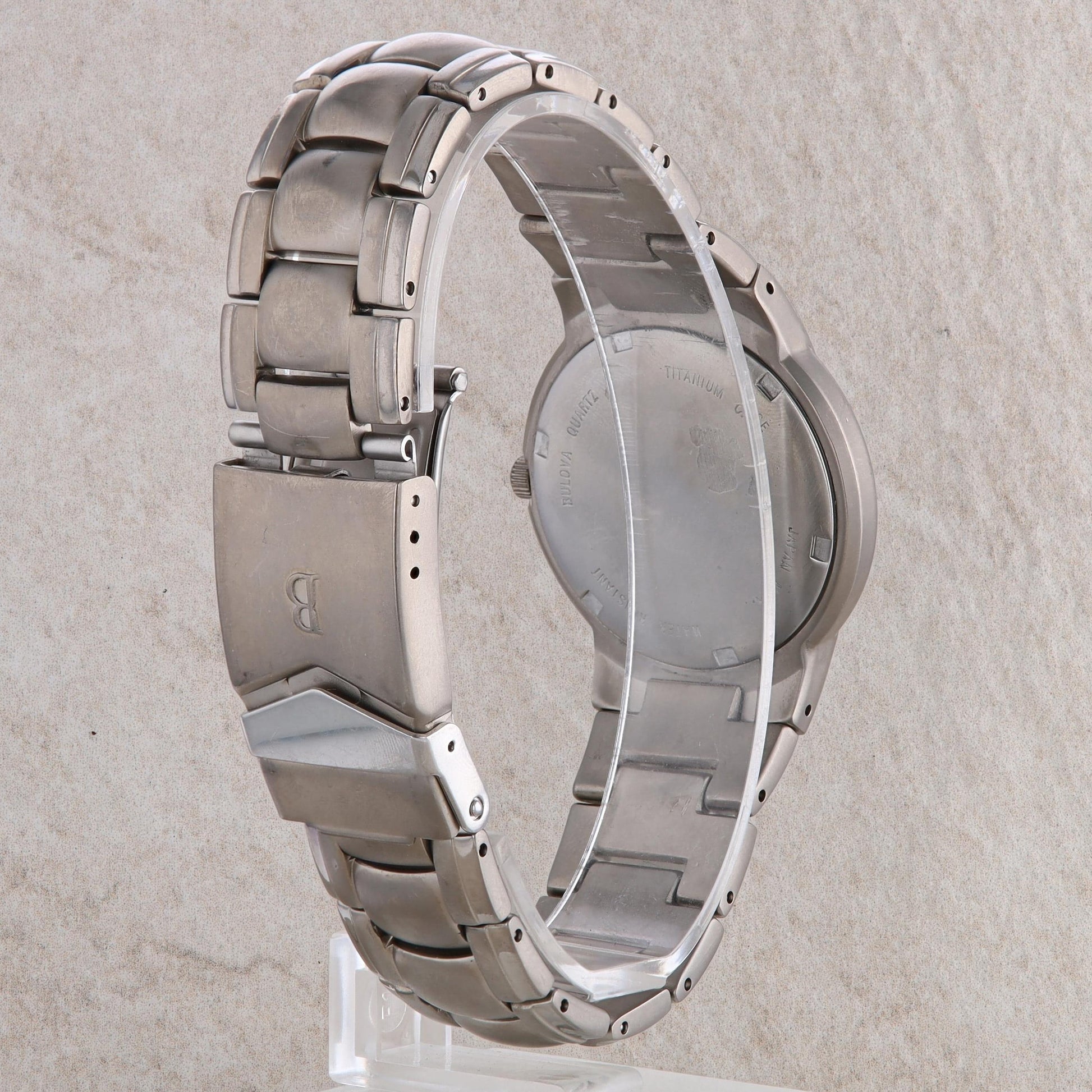 Titanium Bulova Men's Millennia Watch