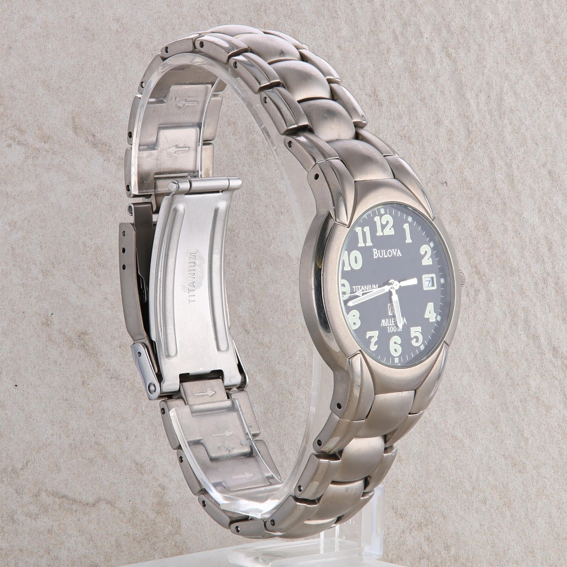 Titanium Bulova Men's Millennia Watch