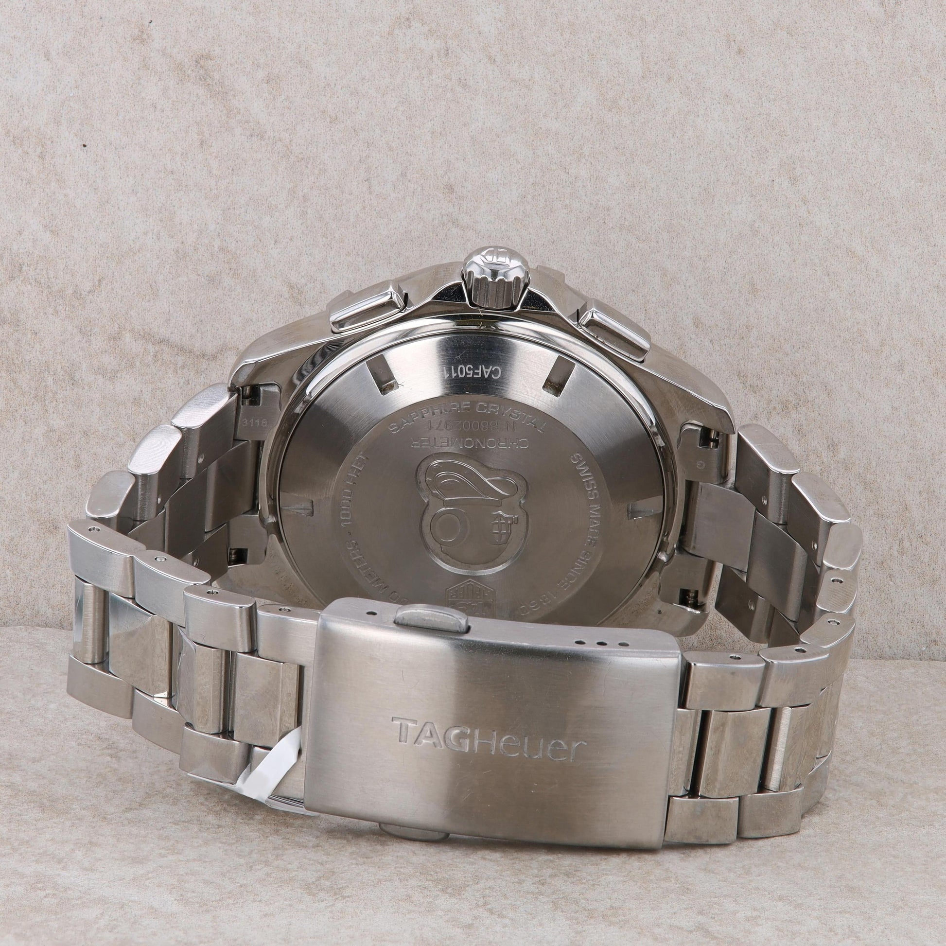 Tag Heuer Men's Stainless Steel Aquaracer Chronograph CAF5011 Watch