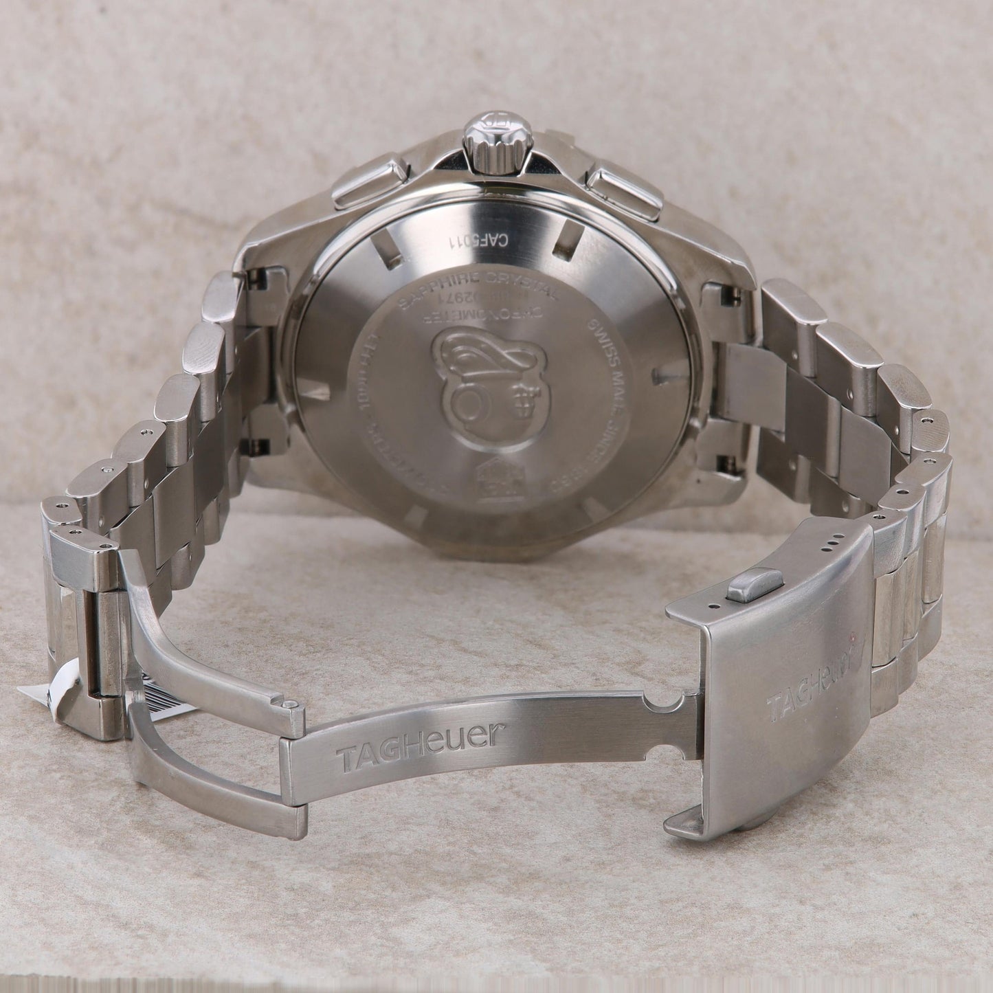 Tag Heuer Men's Stainless Steel Aquaracer Chronograph CAF5011 Watch