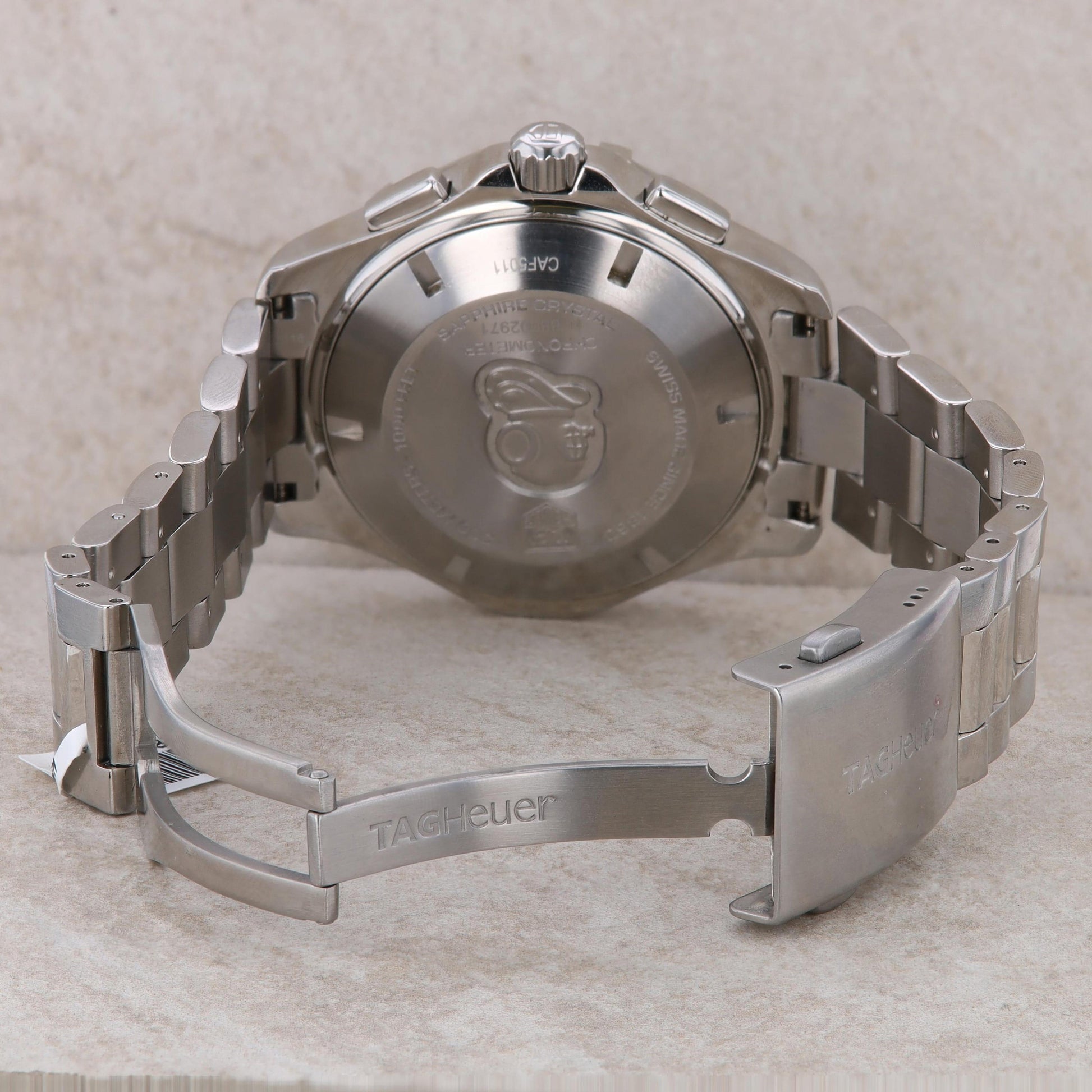 Tag Heuer Men's Stainless Steel Aquaracer Chronograph CAF5011 Watch