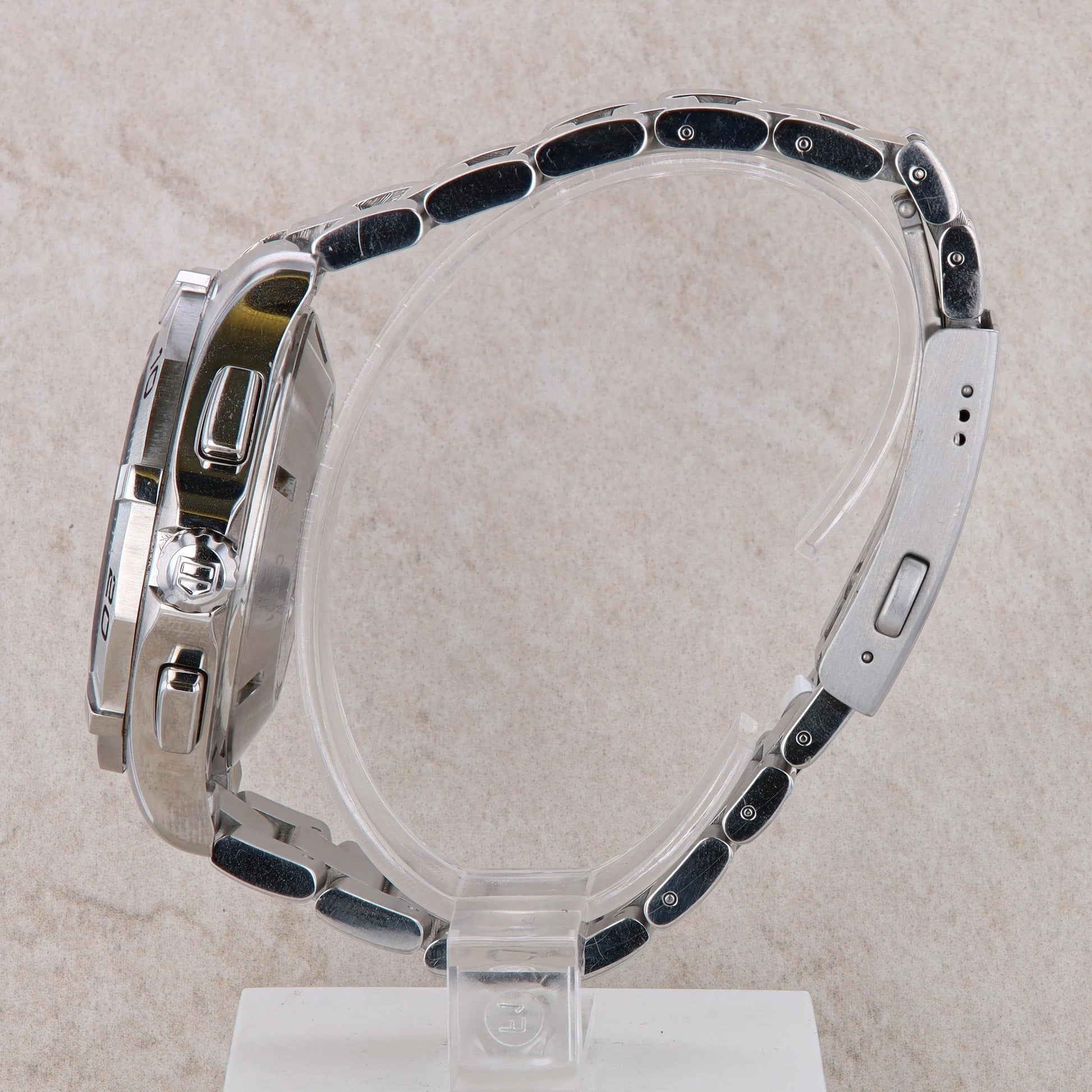 Tag Heuer Men's Stainless Steel Aquaracer Chronograph CAF5011 Watch
